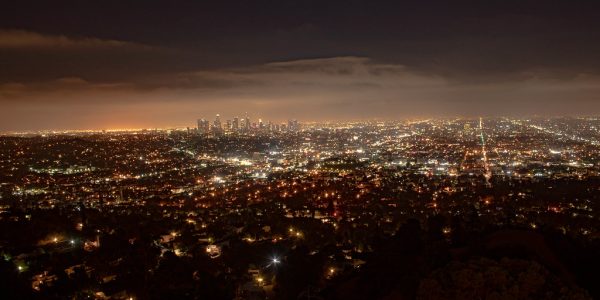 Los Angeles on early morning