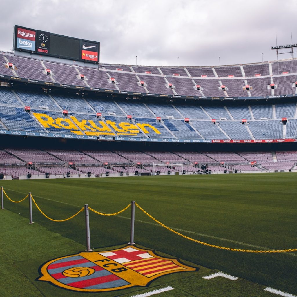soccer field scenery